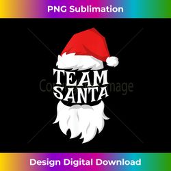 Team Santa T-Shirt Santa Christmas S - Deluxe PNG Sublimation Download - Immerse in Creativity with Every Design