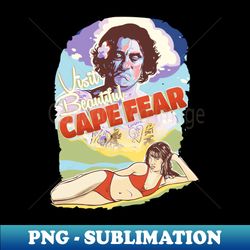 cape fear - instant sublimation digital download - perfect for personalization