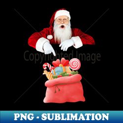 Santa Give - Digital Sublimation Download File - Perfect for Sublimation Art