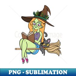 Cute witch - Instant PNG Sublimation Download - Stunning Sublimation Graphics
