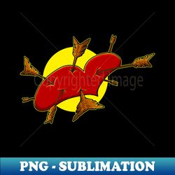 Target Heart - Special Edition Sublimation PNG File - Capture Imagination with Every Detail