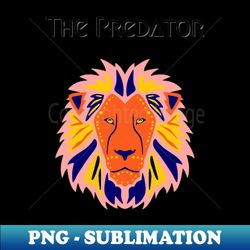lion face - High-Resolution PNG Sublimation File - Defying the Norms