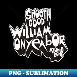 William Onyeabor Tribute T-Shirt - African Funk Music Icon - PNG Transparent Digital Download File for Sublimation - Create with Confidence