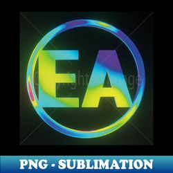 EA 3D TeXT - Special Edition Sublimation PNG File - Perfect for Personalization