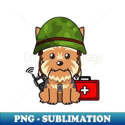 Cute Yorkshire Terrier is a medic - Stylish Sublimation Digital Download - Bold & Eye-catching