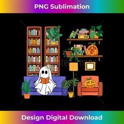 Ghost Read Book Funny Halloween Read More Boooooks G - Crafted Sublimation Digital Download - Lively and Captivating Visuals