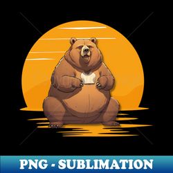 bear - sublimation-ready png file - stunning sublimation graphics