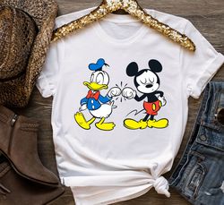 Disney Mickey Mouse and Donald Duck Best Friends TShirt, Magic Kingdom Tee, Disneyland Family Matching Shirts,Disney Wor