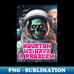 Creepy zombie astronaut - Elegant Sublimation PNG Download - Instantly Transform Your Sublimation Projects