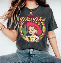 Disney Pixar Toy Story Jessie Take Me To The Wild West TShirt, Magic Kingdom Shirt, Disneyland Family Matching Shirts, D