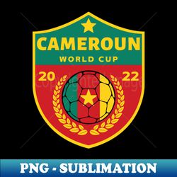 Cameroon Football - Exclusive Sublimation Digital File - Boost Your Success with this Inspirational PNG Download