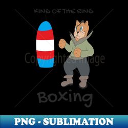 Funny cat boxer - High-Quality PNG Sublimation Download - Transform Your Sublimation Creations