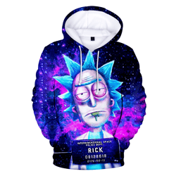 Rick and Morty Hoodie 3D Printed Sweatshirt