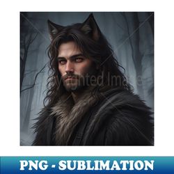 The Wolfman - Elegant Sublimation PNG Download - Perfect for Personalization