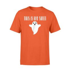 Funny Halloween Ghost Costume Boo Sheet Men Women T-Shirt