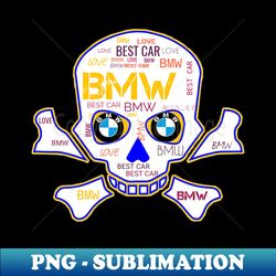 Skull BEST CAT - Special Edition Sublimation PNG File - Perfect for Creative Projects