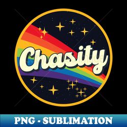 Chasity  Rainbow In Space Vintage Style - Instant Sublimation Digital Download - Unlock Vibrant Sublimation Designs