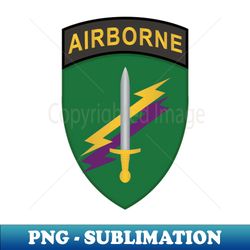 United States Army Civil Affairs and Psychological Operations Command Airborne - Decorative Sublimation PNG File - Create with Confidence