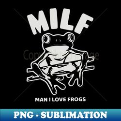Milf Man Love Frogs Desing Freestyle Awesome Lover Mens Womens Youth Kids Gift Short Graphic - Trendy Sublimation Digital Download - Unleash Your Creativity