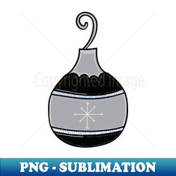 whimsical holiday ball ornament illustration - decorative sublimation png file - unlock vibrant sublimation designs