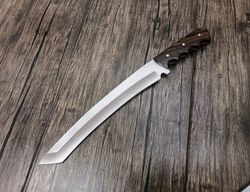 Custom Handmade High Carbon Steel Jungle Hunting Survival Camping Machete Sword