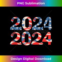 Happy New Year 2024 USA 2024 Funny Party Family Christmas Tank T - Sublimation-Optimized PNG File - Enhance Your Art with a Dash of Spice