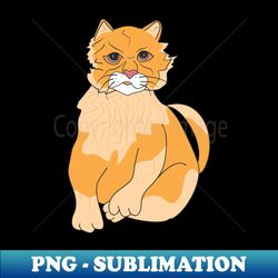 Cute CAT - Retro PNG Sublimation Digital Download - Bold & Eye-catching