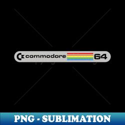 Commodore 64 - Version 4 - PNG Transparent Sublimation Design - Fashionable and Fearless