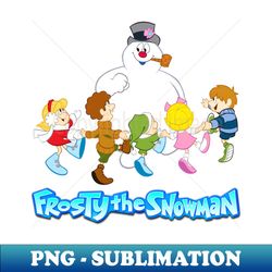 squad snowman play together - Aesthetic Sublimation Digital File - Unleash Your Creativity