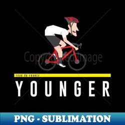The Youngest Cyclist - Instant Sublimation Digital Download - Transform Your Sublimation Creations