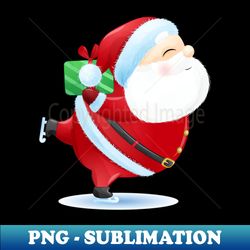 Cute santa claus for christmas day - Creative Sublimation PNG Download - Perfect for Creative Projects