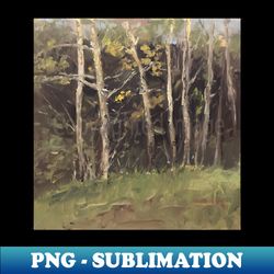 dark forest trees oil on canvas - creative sublimation png download - revolutionize your designs