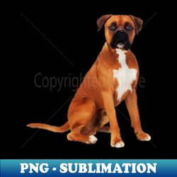 boxer dog brown boxer dog lover - unique sublimation png download - bold & eye-catching