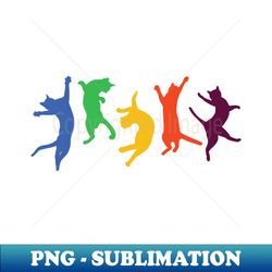 Dancing Cats - PNG Sublimation Digital Download - Perfect for Personalization