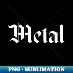 metal gothic logo - Trendy Sublimation Digital Download - Vibrant and Eye-Catching Typography