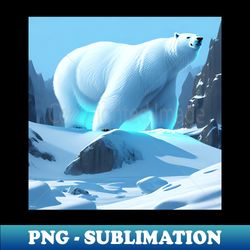 Frozen Wasteland - Decorative Sublimation PNG File - Unlock Vibrant Sublimation Designs
