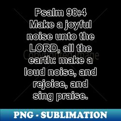 Psalm 984 - Creative Sublimation PNG Download - Capture Imagination with Every Detail