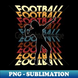 Football Fall Colors design - Signature Sublimation PNG File - Create with Confidence