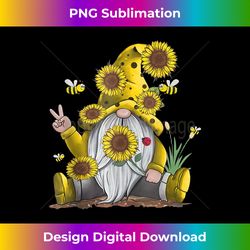 Goodbye 2023 Hello 2024 Happy New Year Sunflower Gnome Lover Tank - Chic Sublimation Digital Download - Animate Your Creative Concepts