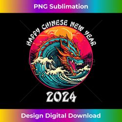 Chinese New Year 2024 Year of the Dragon Happy New Year 2024 Tank T - Crafted Sublimation Digital Download - Chic, Bold, and Uncompromising