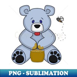 hunny bear - decorative sublimation png file - unleash your creativity