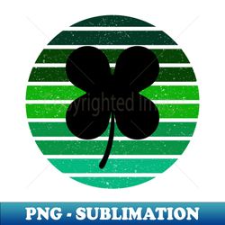 Irish Clover St Patricks Sunset - Aesthetic Sublimation Digital File - Instantly Transform Your Sublimation Projects