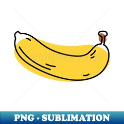 Hand drawn and painted Banana - Fruit - Vintage Sublimation PNG Download - Perfect for Personalization