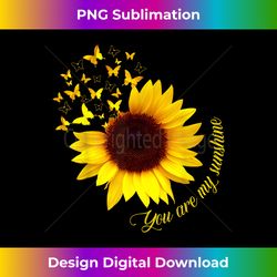 You Are Sunshine Butterfly Sunflower Hippy L - Urban Sublimation PNG Design - Channel Your Creative Rebel