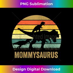 Mommysaurus Shirt Dinosaur Mommy Mama Saurus Mother's - Futuristic PNG Sublimation File - Chic, Bold, and Uncompromising