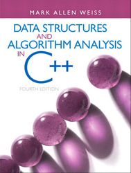 Data Structures and Algorithm Analysis in C by Mark A. Weiss fourth edition