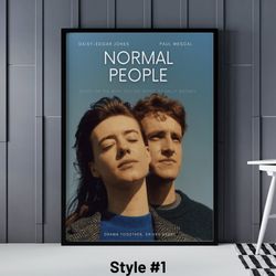 Normal People Poster, Normal People 5 Different Posters, Normal People Print, Normal People Wall Art Decor, Normal Peopl