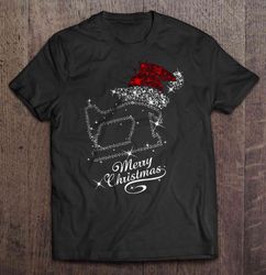 Merry Christmas Sparkle Sewing Machine TShirt