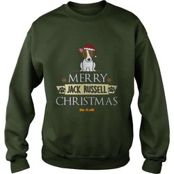 Merry Jack Russell Christmas Ugly Christmas Sweater TShirt Gift