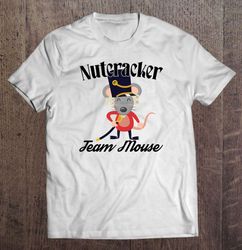 Nutcracker Soldier Toy Christmas Team Mouse TShirt